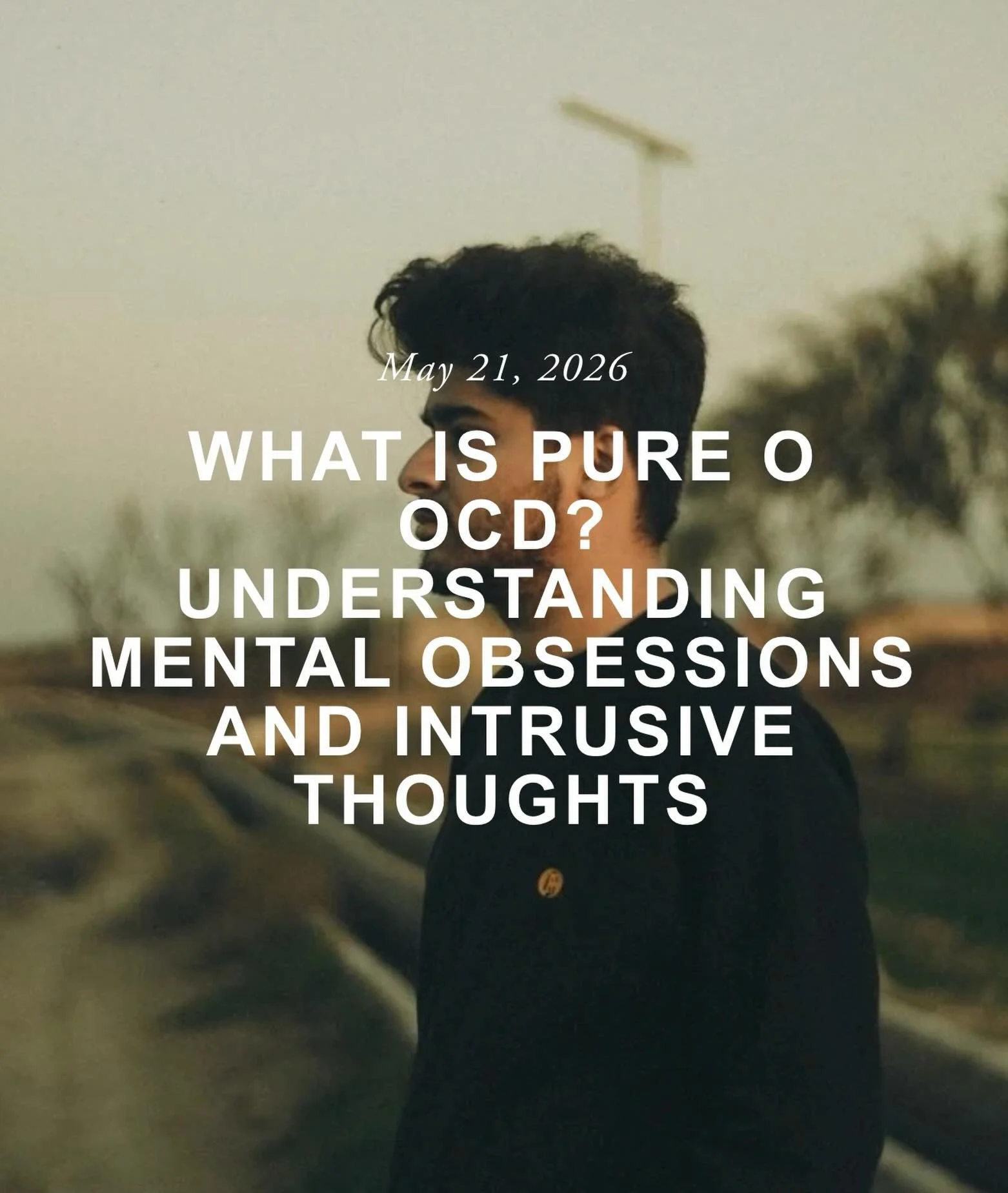 If you struggle with pure OCD, this blog is for you.

&ldquo;If you&rsquo;ve ever had a thought pop into your head that horrified you, one you&rsquo;d never act on, one that felt completely out of character, and then spent hours trying to push it out