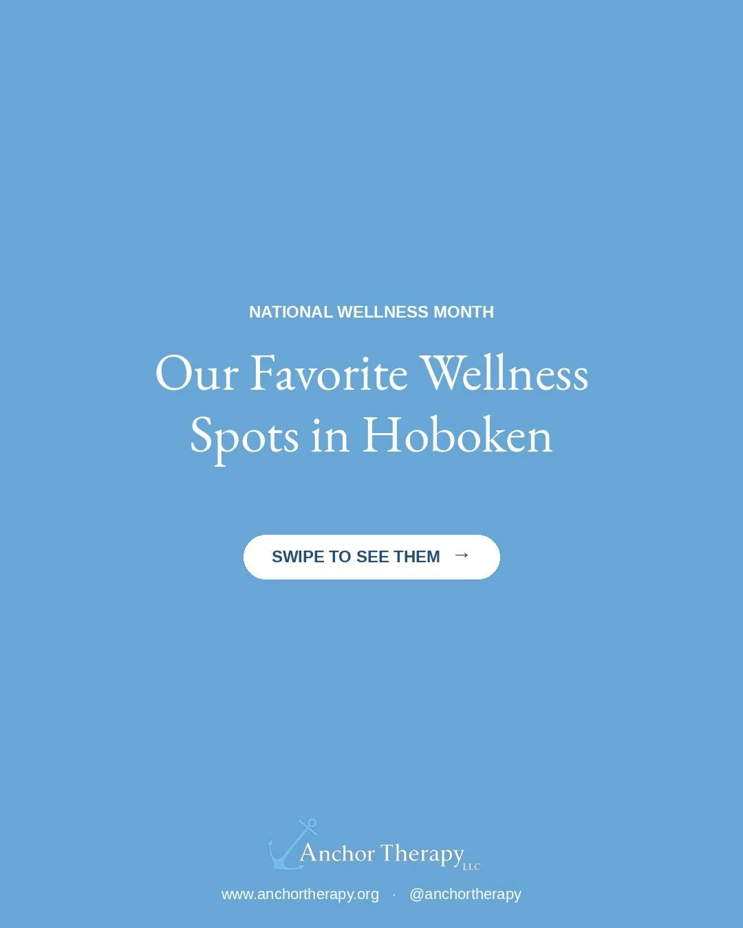 August is National Wellness Month, and we wanted to take a moment to celebrate wellness beyond our own office walls.

Movement is one piece of taking care of yourself, and Hoboken has no shortage of incredible spots to find it. Swipe through a few of