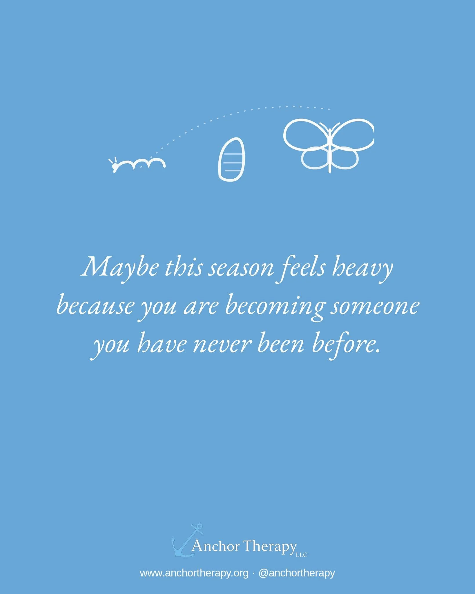 Growth doesn't always feel like growth while it's happening. Sometimes it feels like exhaustion, like grief, like everything is harder than it used to be. That heaviness can be a sign that something in you is genuinely changing, not falling apart.
.
