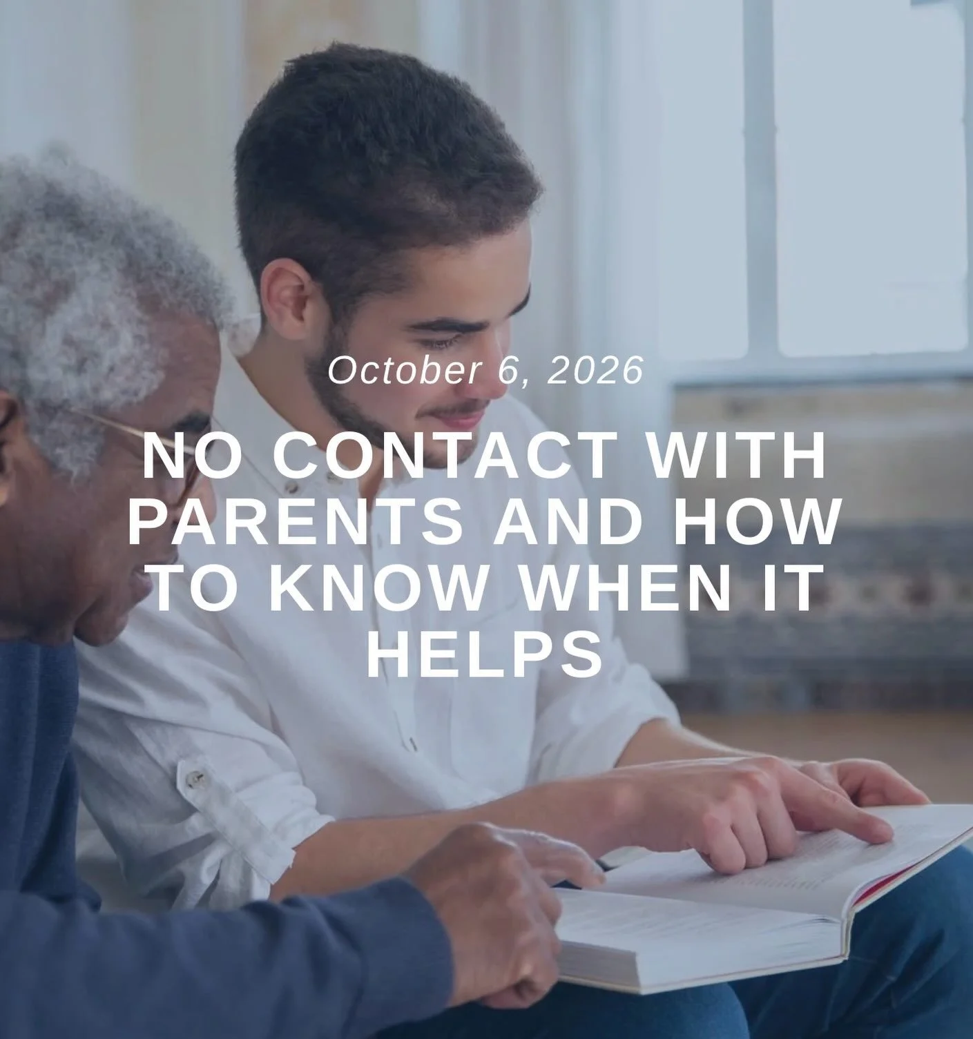 If you&rsquo;re thinking about going no contact, this blog is for you.

&ldquo;Maybe it&rsquo;s the third holiday in a row you&rsquo;ve spent bracing yourself before a phone call. Maybe you&rsquo;ve rehearsed what you&rsquo;ll say to a parent who nev