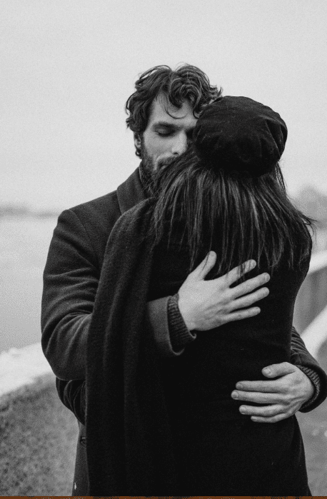 a man and woman hugging who have trust issues in Bergen County NJ