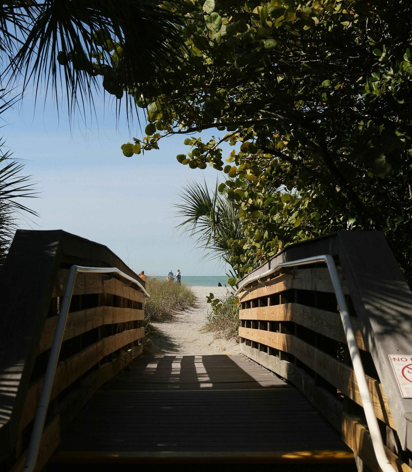 Florida beach after attending therapy in Sarasota Florida