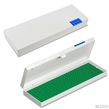  Pencil Case With Real Lego Brick and Plate 