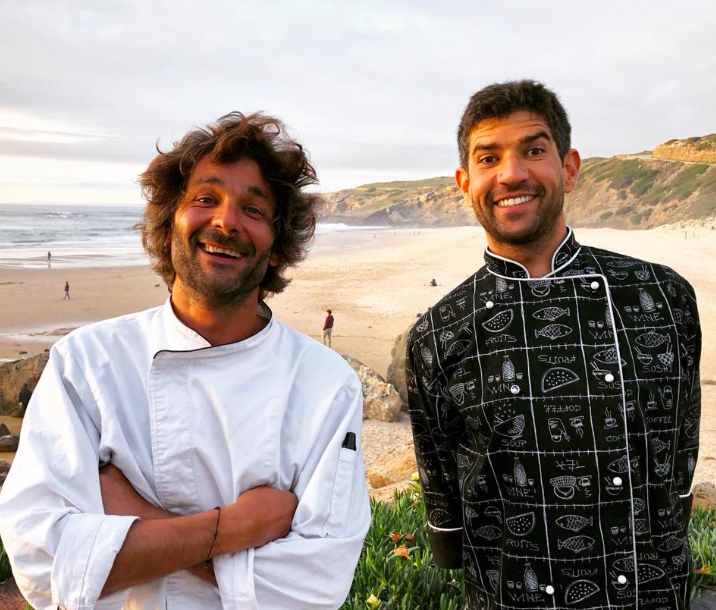 Just look at these faces. O Sargo smiley chefs.