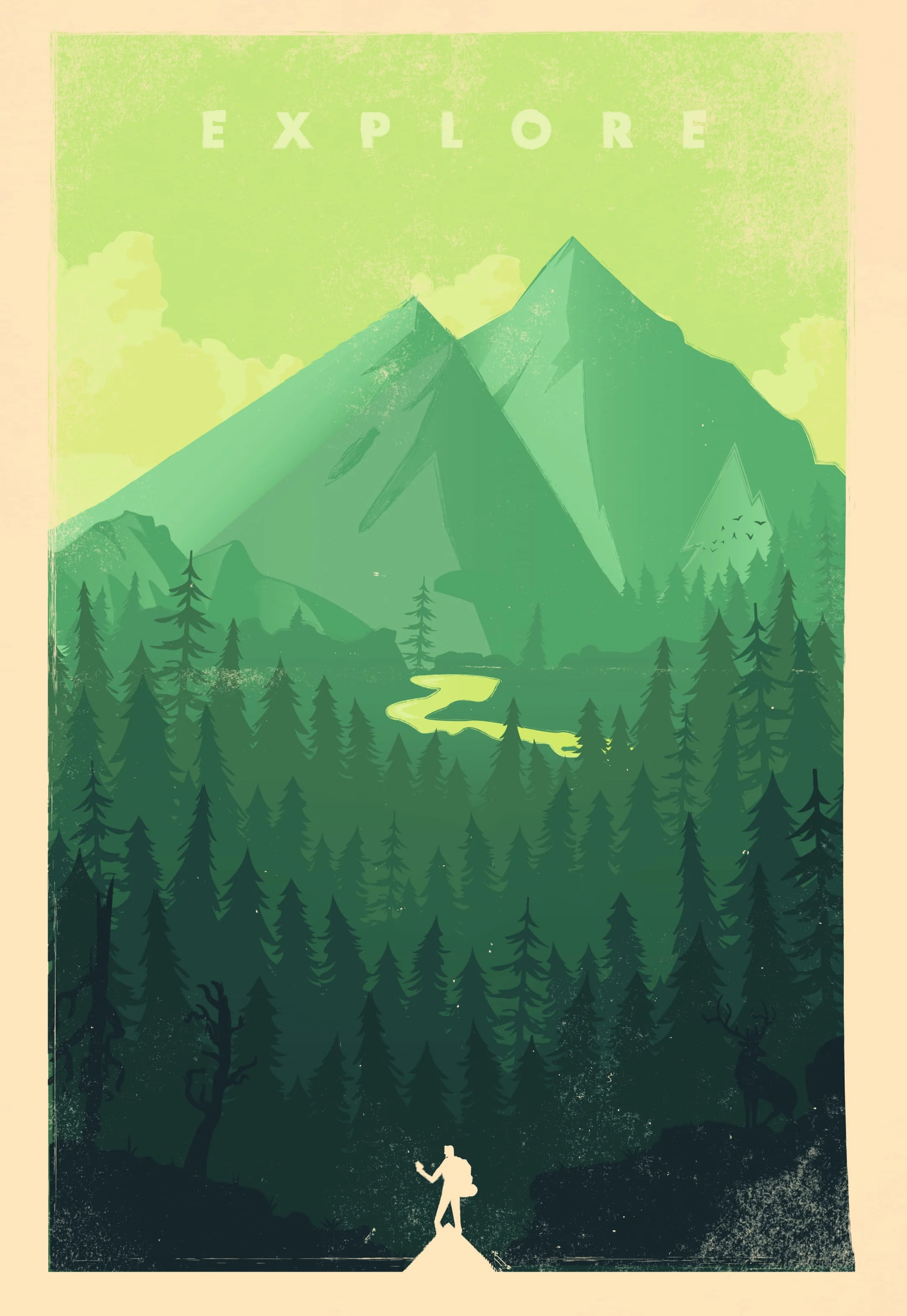 ‘Explore’ - Illustration by Jordan Yates