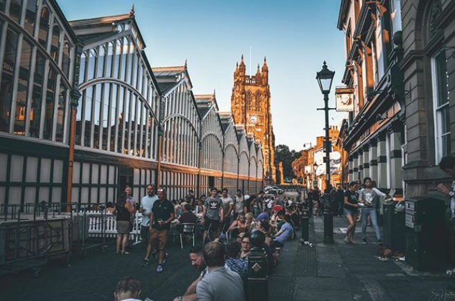 Stockport Market captured by Heathcote Photography