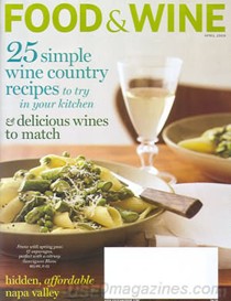 Food and Wine<br>April 2010