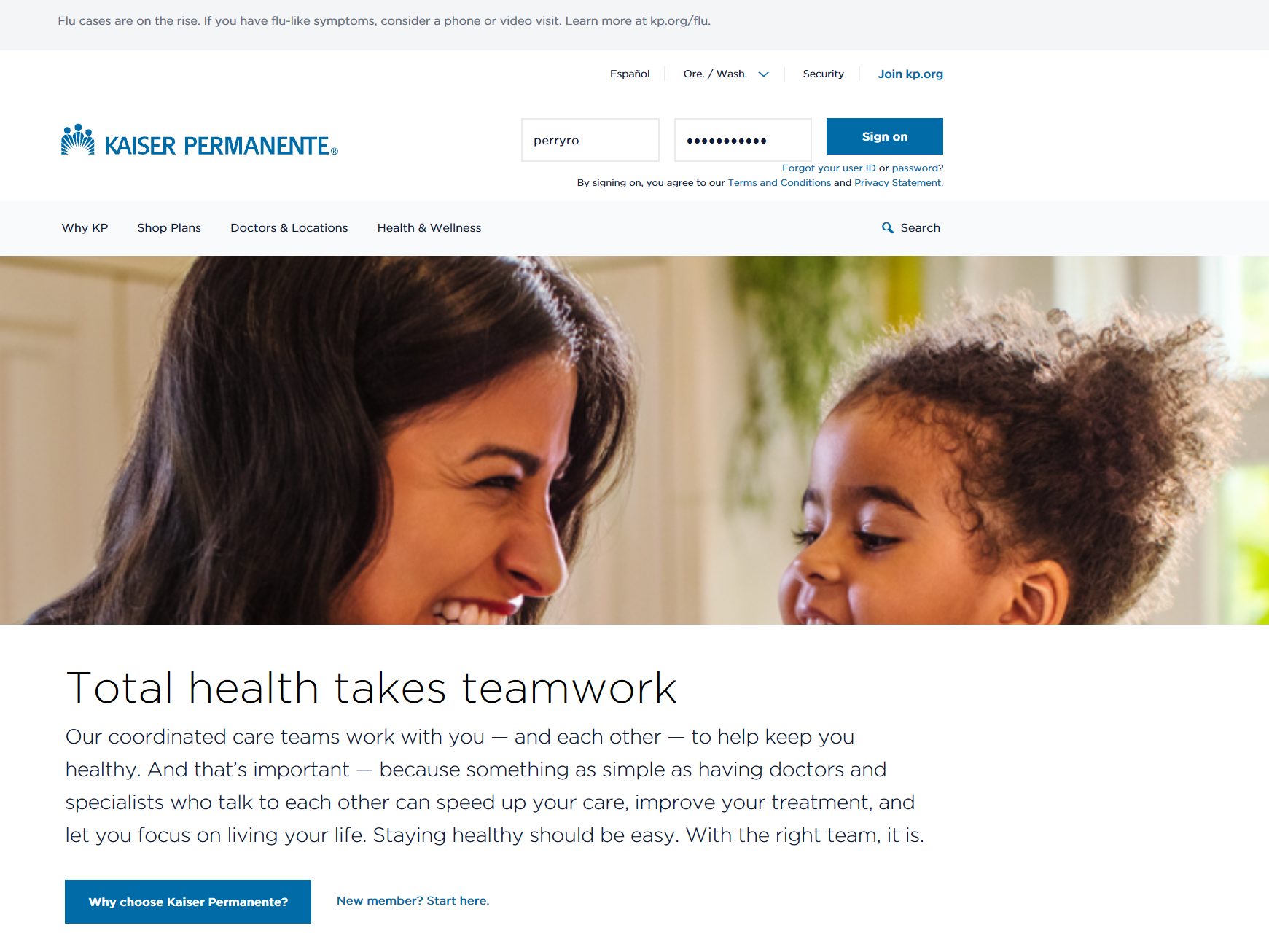 Kaiser Links NW Kaiser Permanente Retirees KaPeRs 