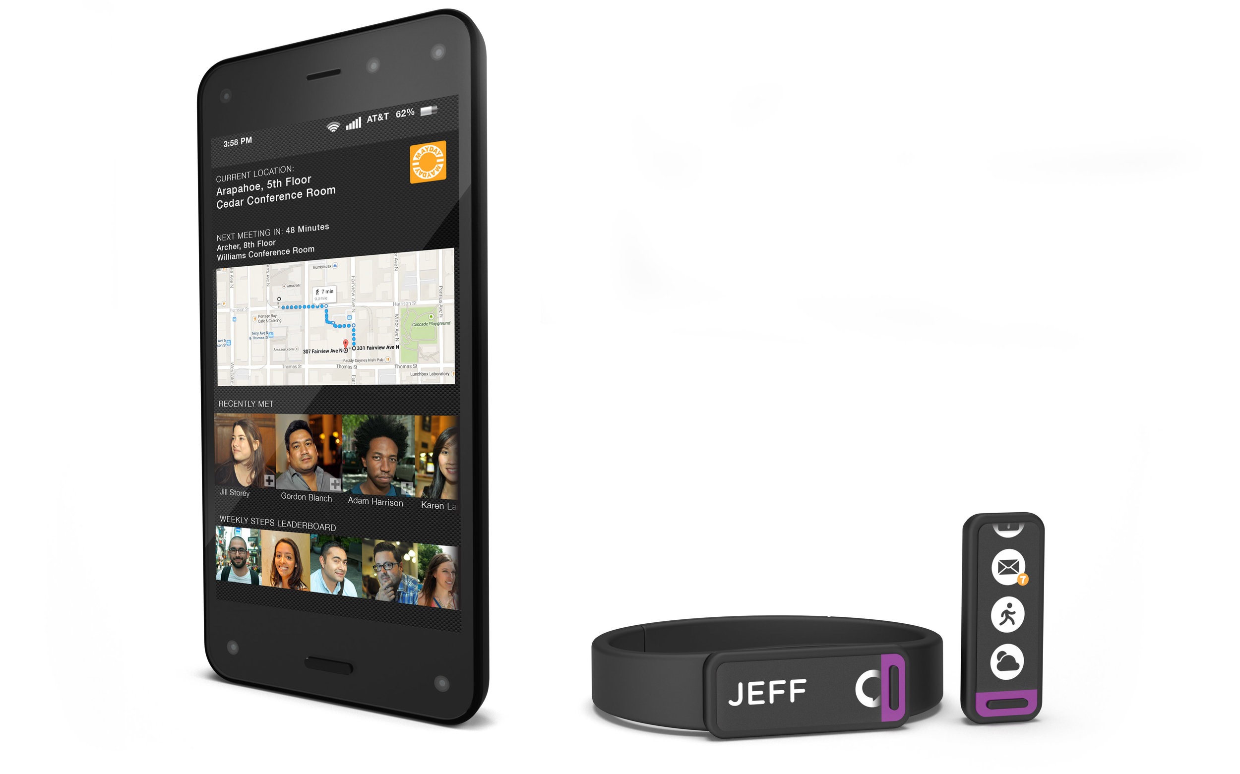 Integrated ID band and app.