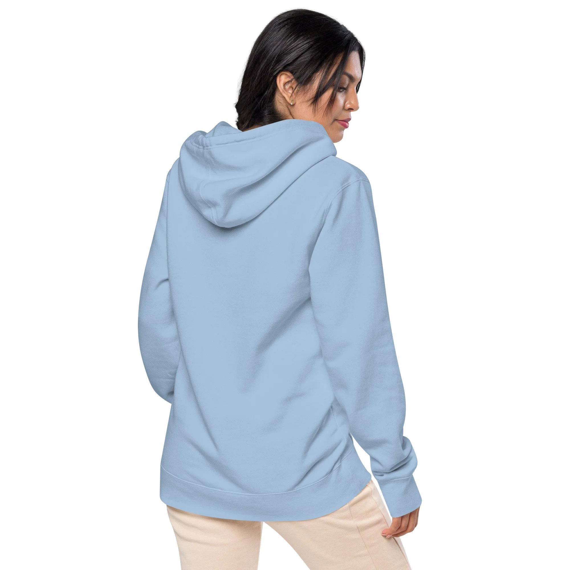 Christmas Tree unisex pigment-dyed hoodie