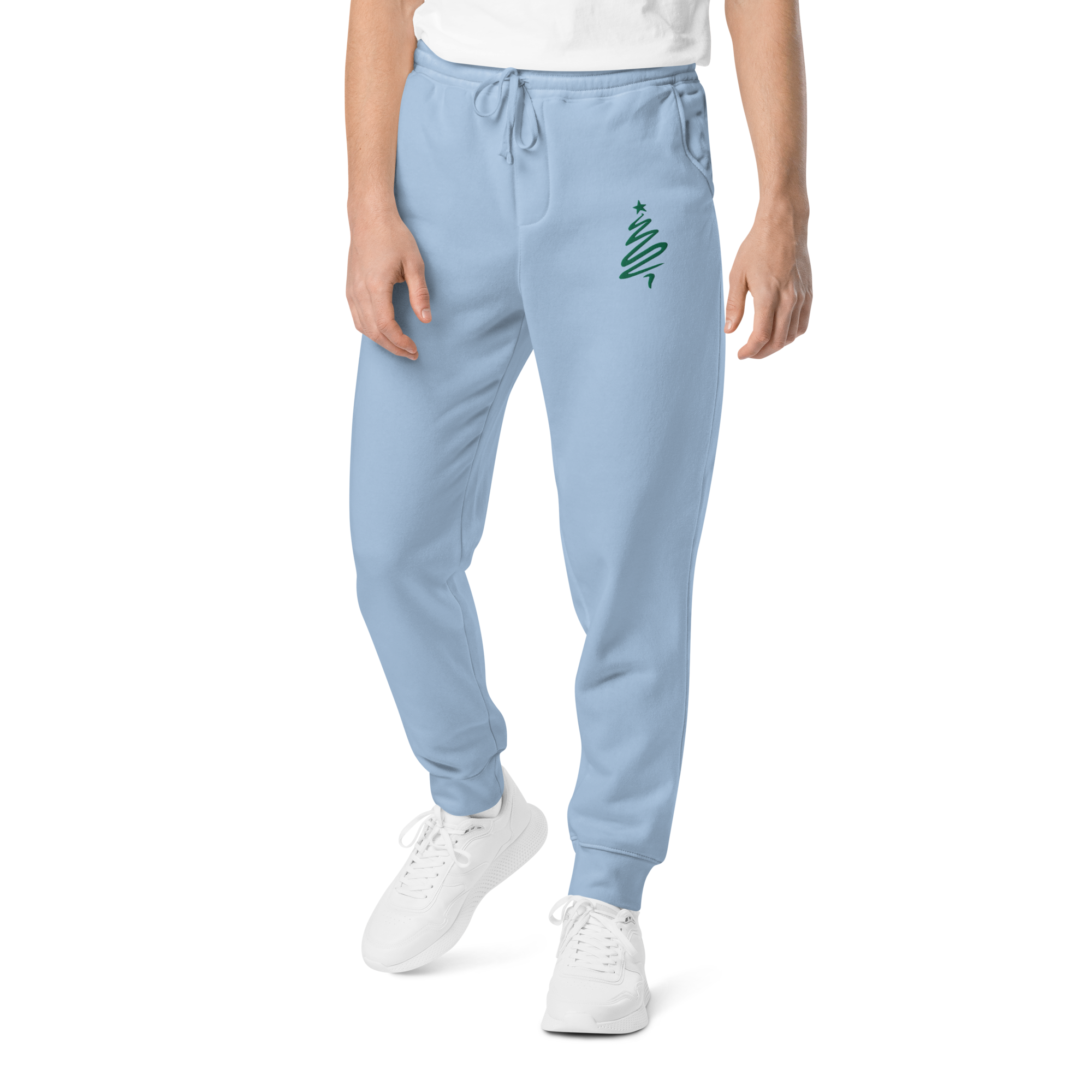 Christmas Tree unisex pigment-dyed sweatpants