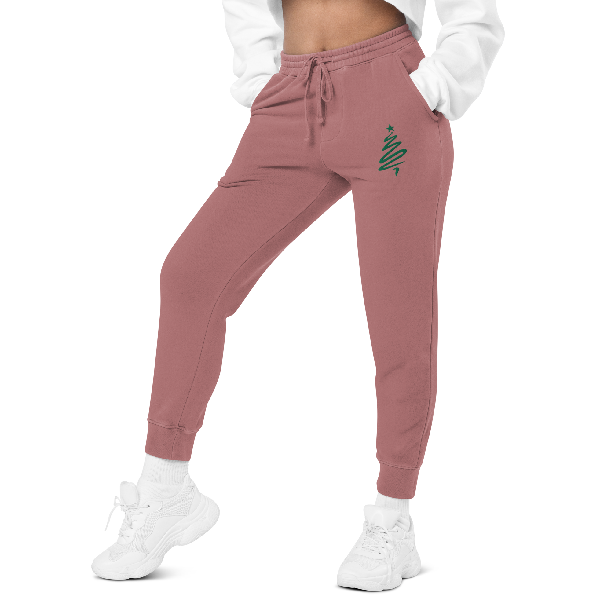 Christmas Tree unisex pigment-dyed sweatpants