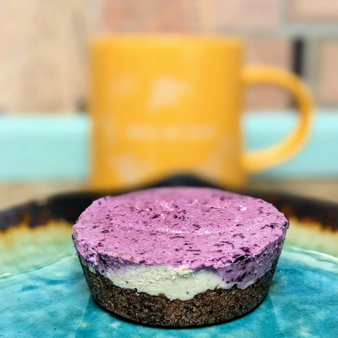 In August, we celebrate our Little Leo's birthday.

This year she requested SCD Lemon Blueberry Cashew Cheesecake for breakfast along with Dandelion Latt&eacute; and it was a nutrient dense treat was a refreshing start to the day.

Our birthday tradi