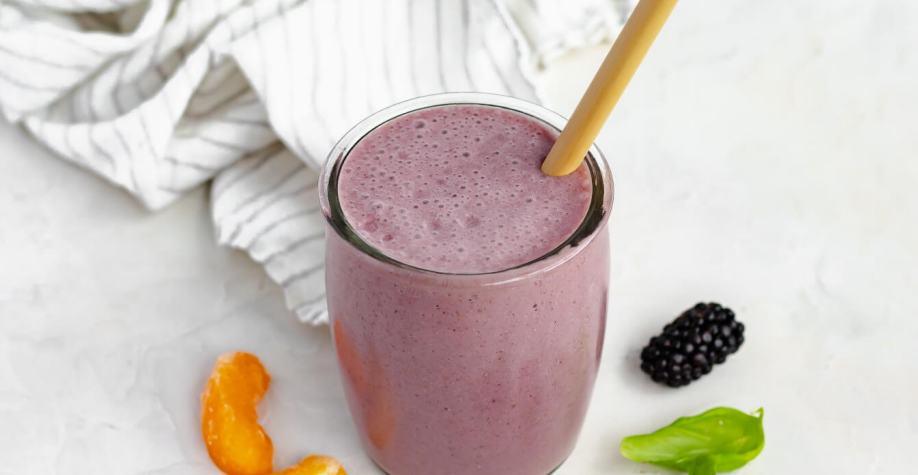 Peach, Blackberry & Basil Smoothie.png