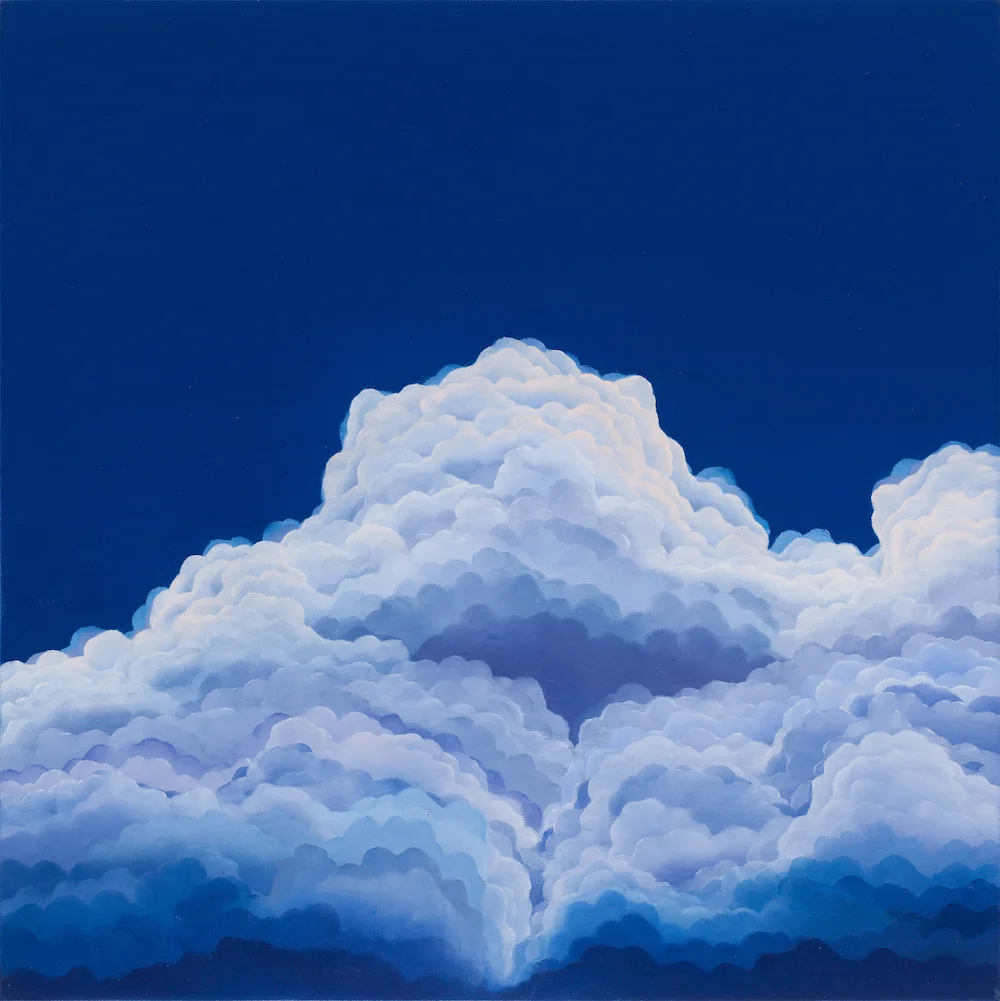 Lavender Luminescence. Oil on panel, 12 x 12 $300