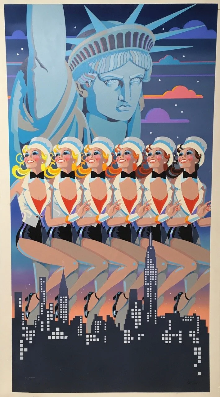 Dick Ellescas: Western Airlines poster art