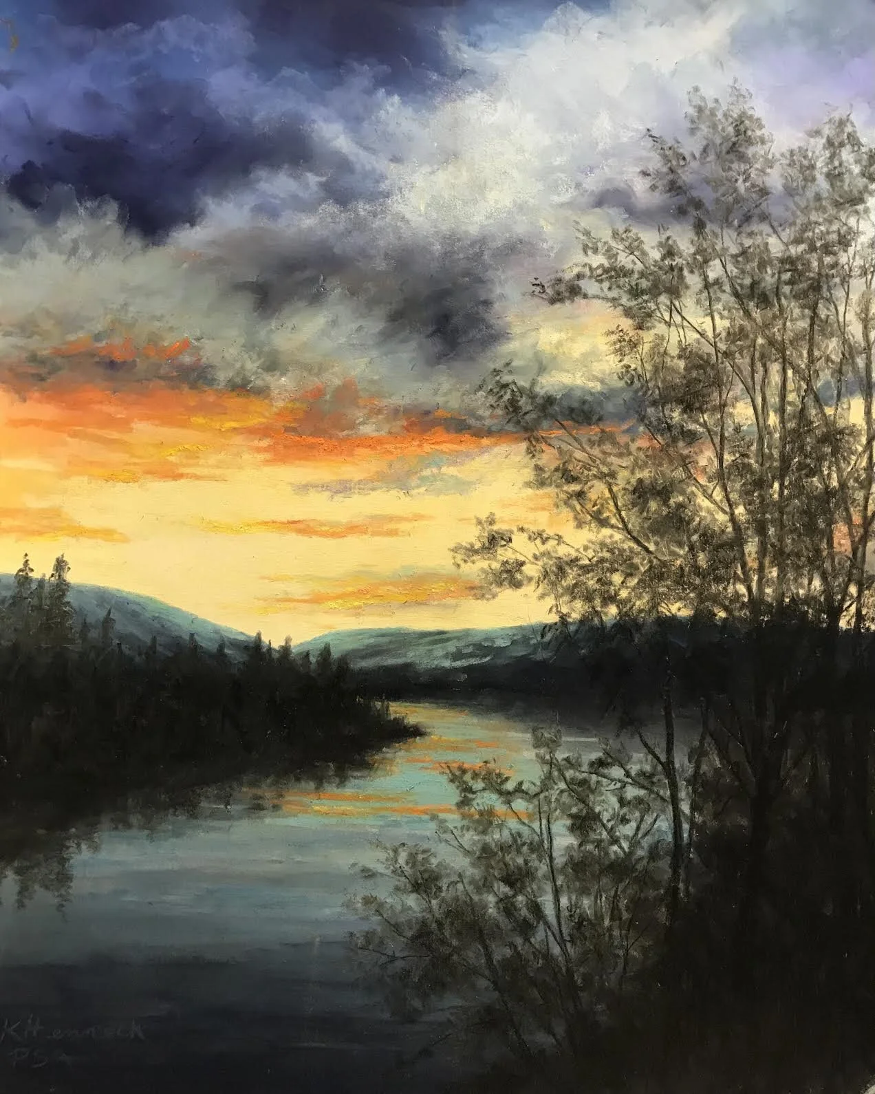 Sunset in Complimentary Hues...jpeg