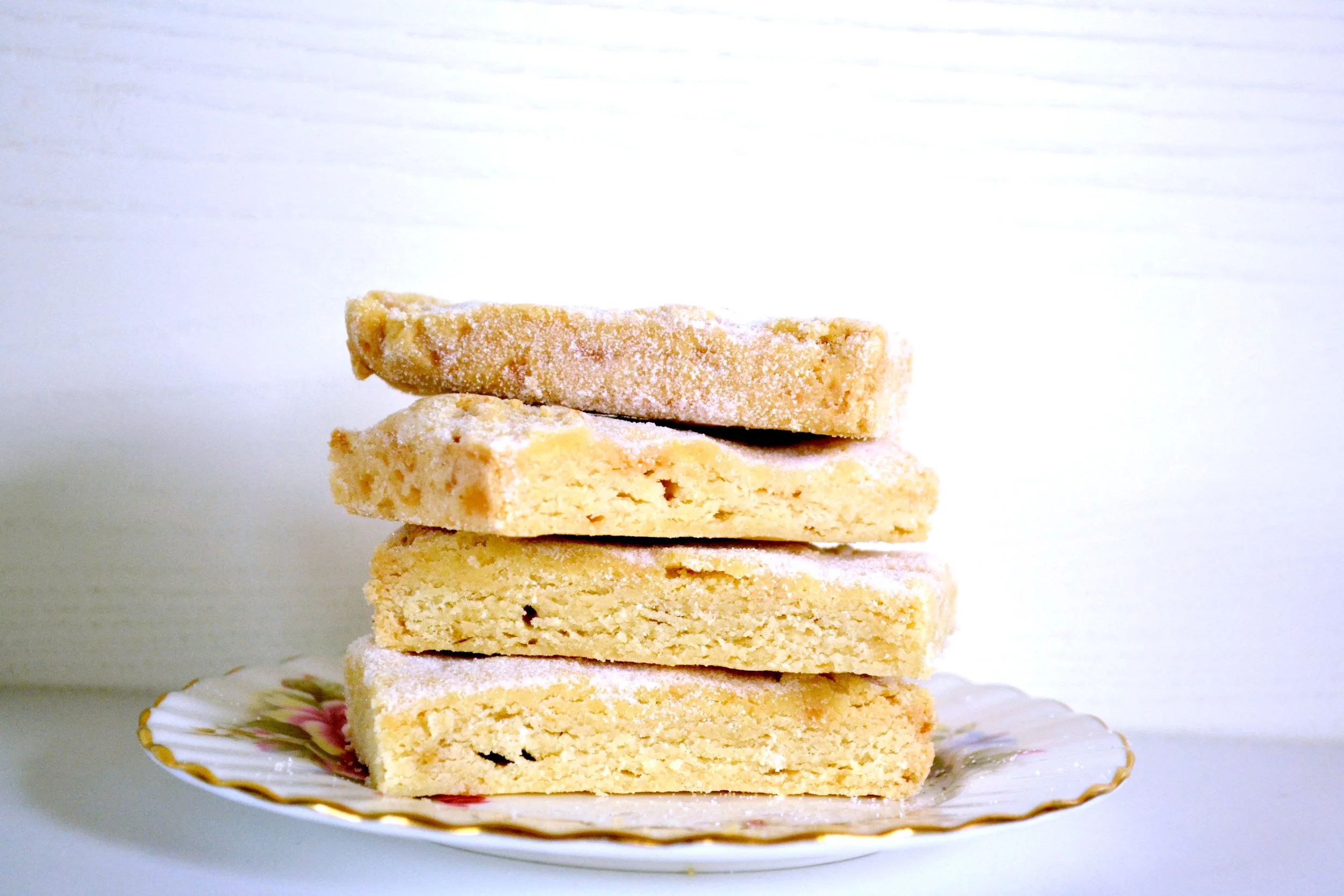 White Chocolate Chunk Shortbread
