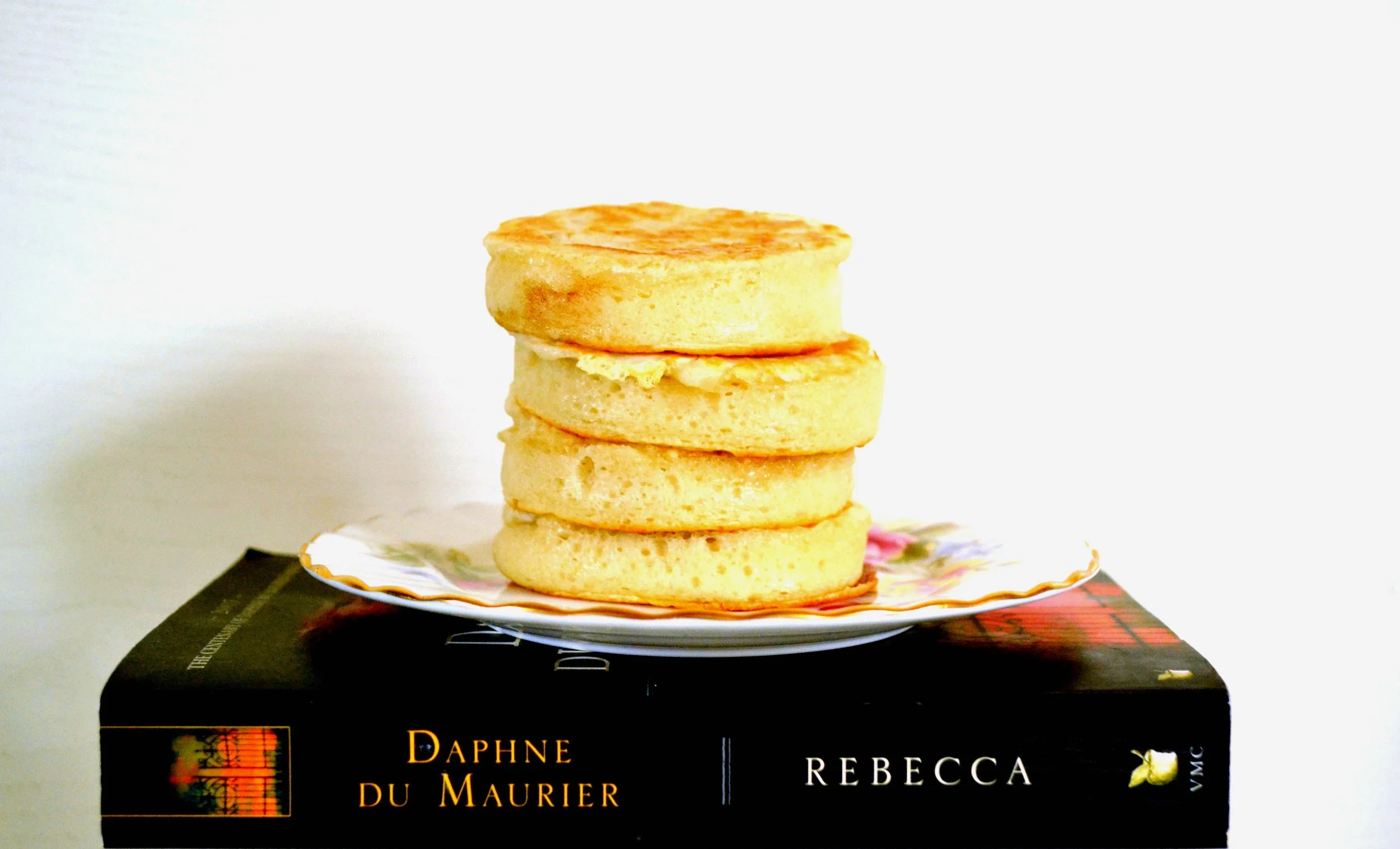 Crumpets from Rebecca by Daphne du Maurier