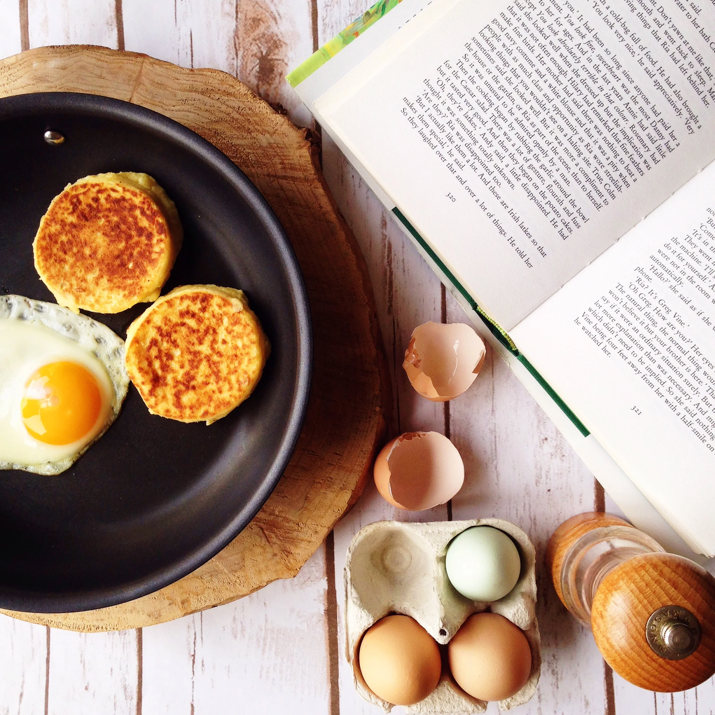 Potato Cakes from Tara Road by Maeve Binchy