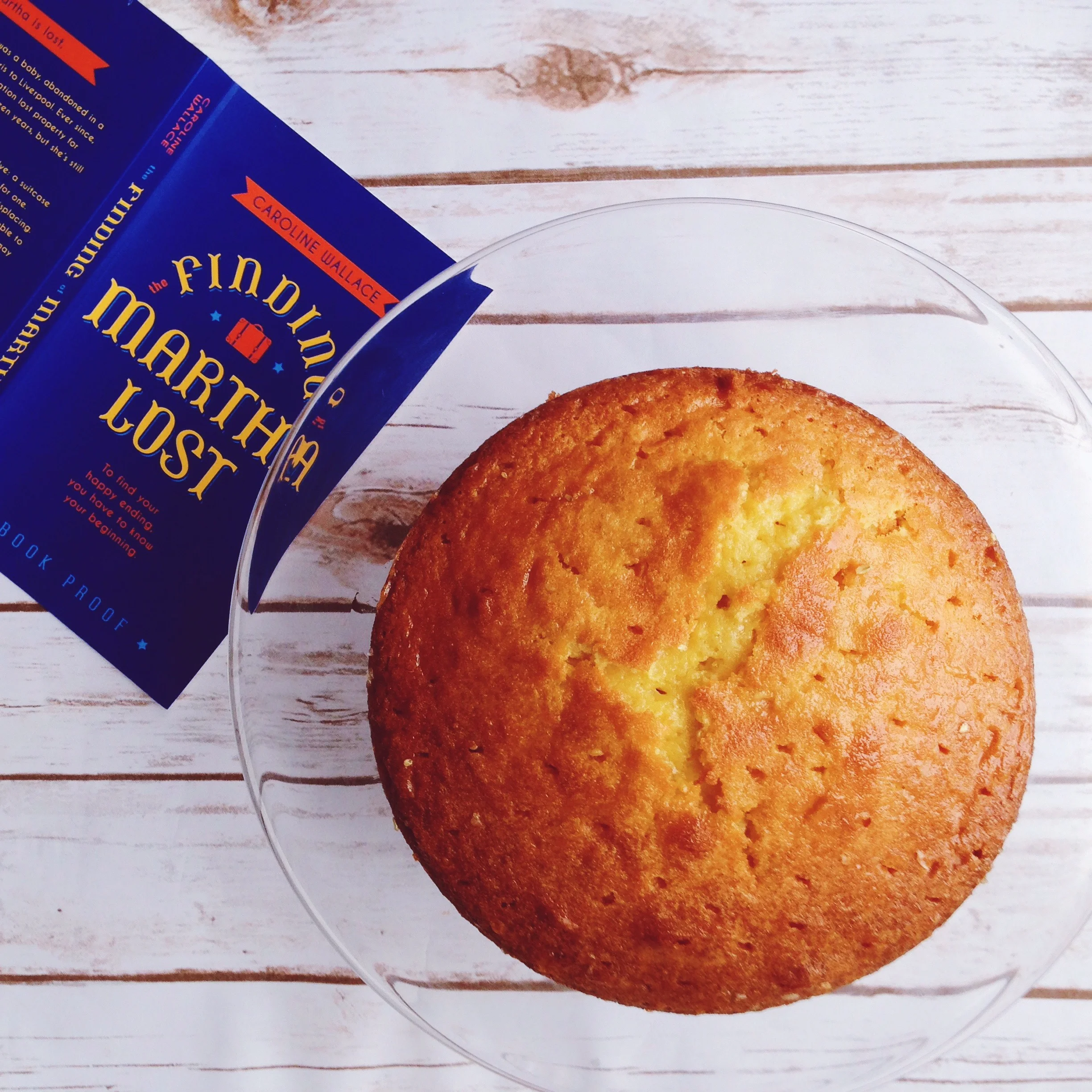 Lemon Drizzle Cake from The Finding of Martha Lost