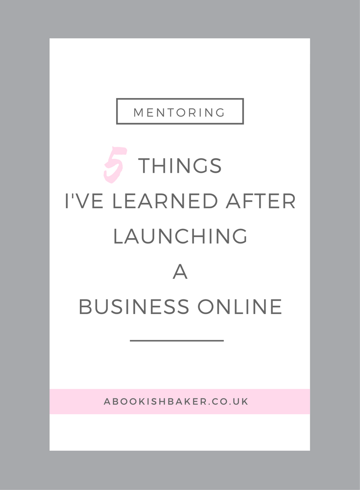 5 things i've learned after launching a business online