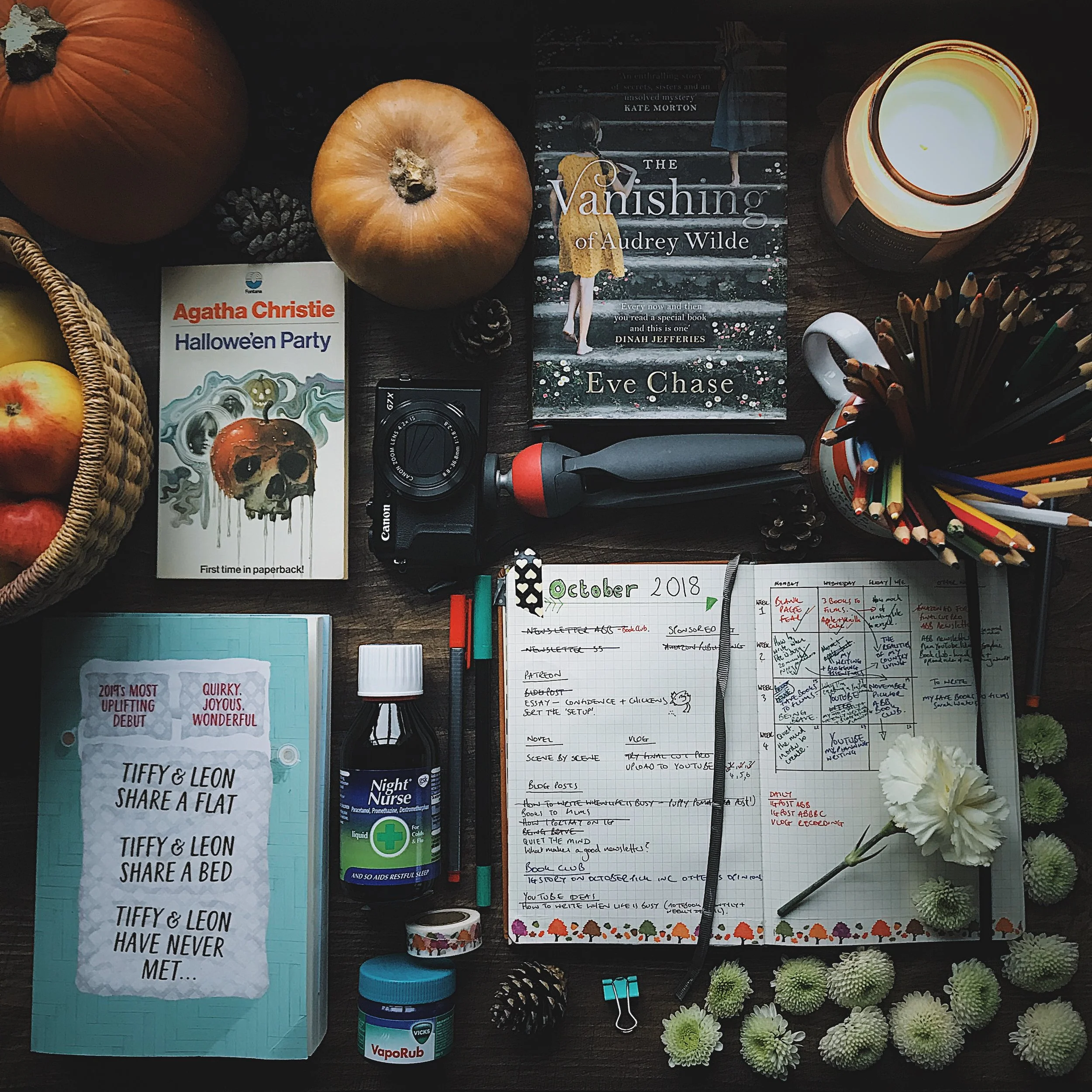 My writing month October 2018