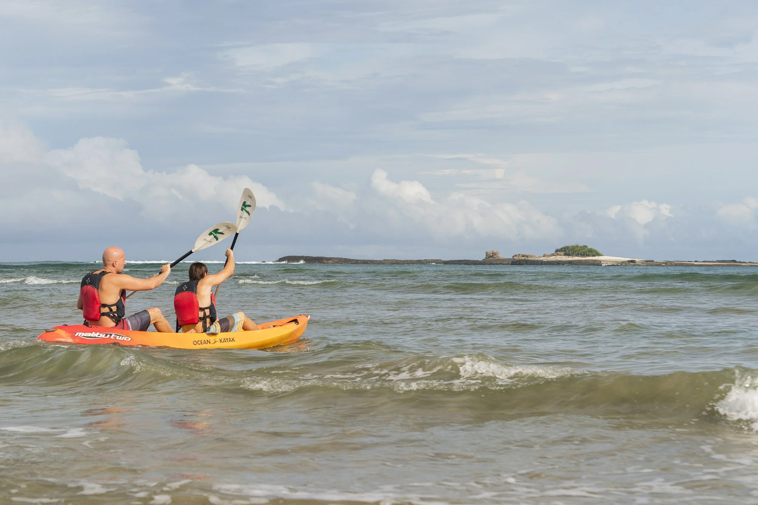 Having the options to paddleboard, swim, kayak or surf whenever inspiration strikes