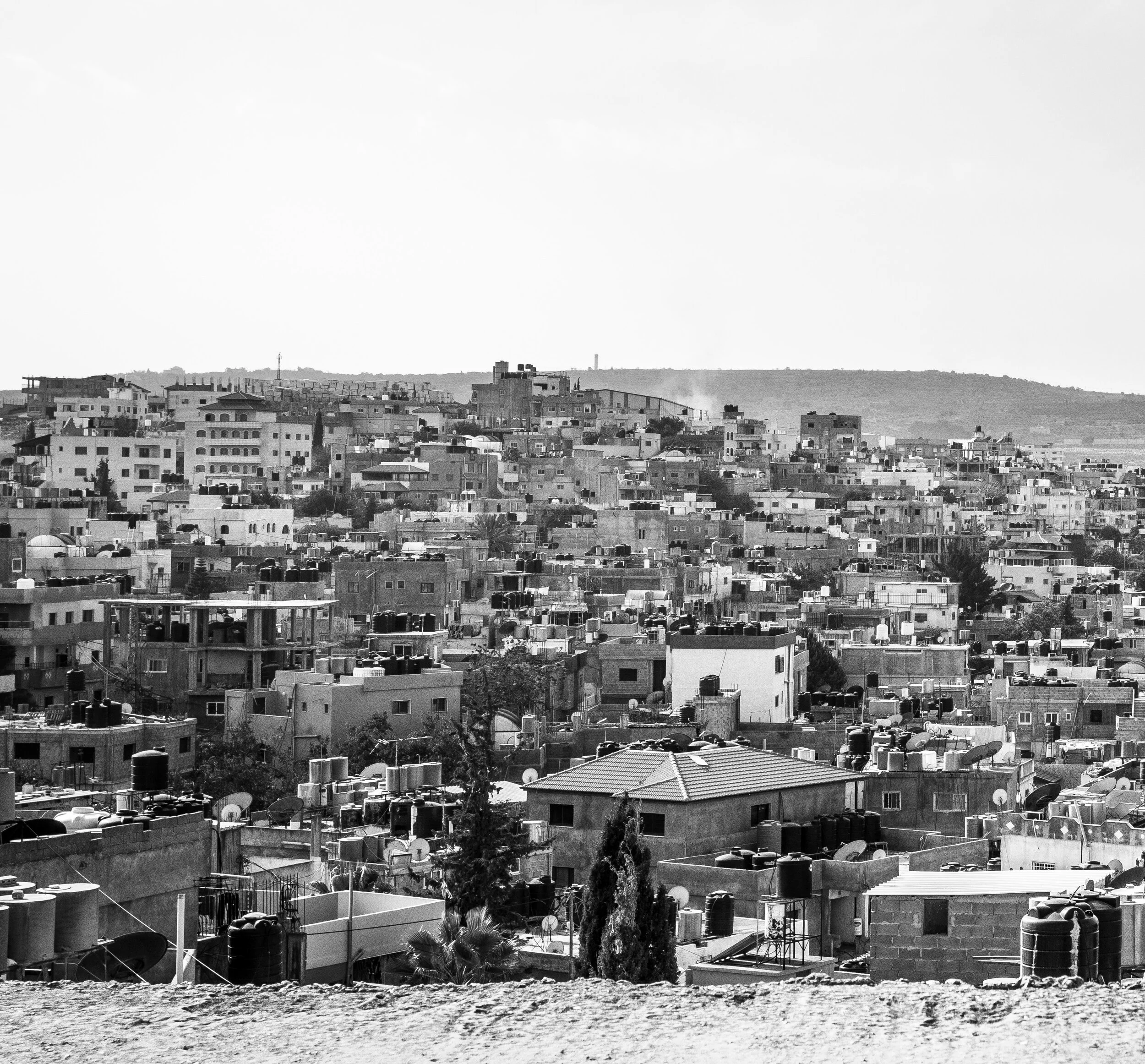 Dheisheh Refugee Camp from a rooftop in 2018. Picture by Pablo Santigo for the book “A land with people”