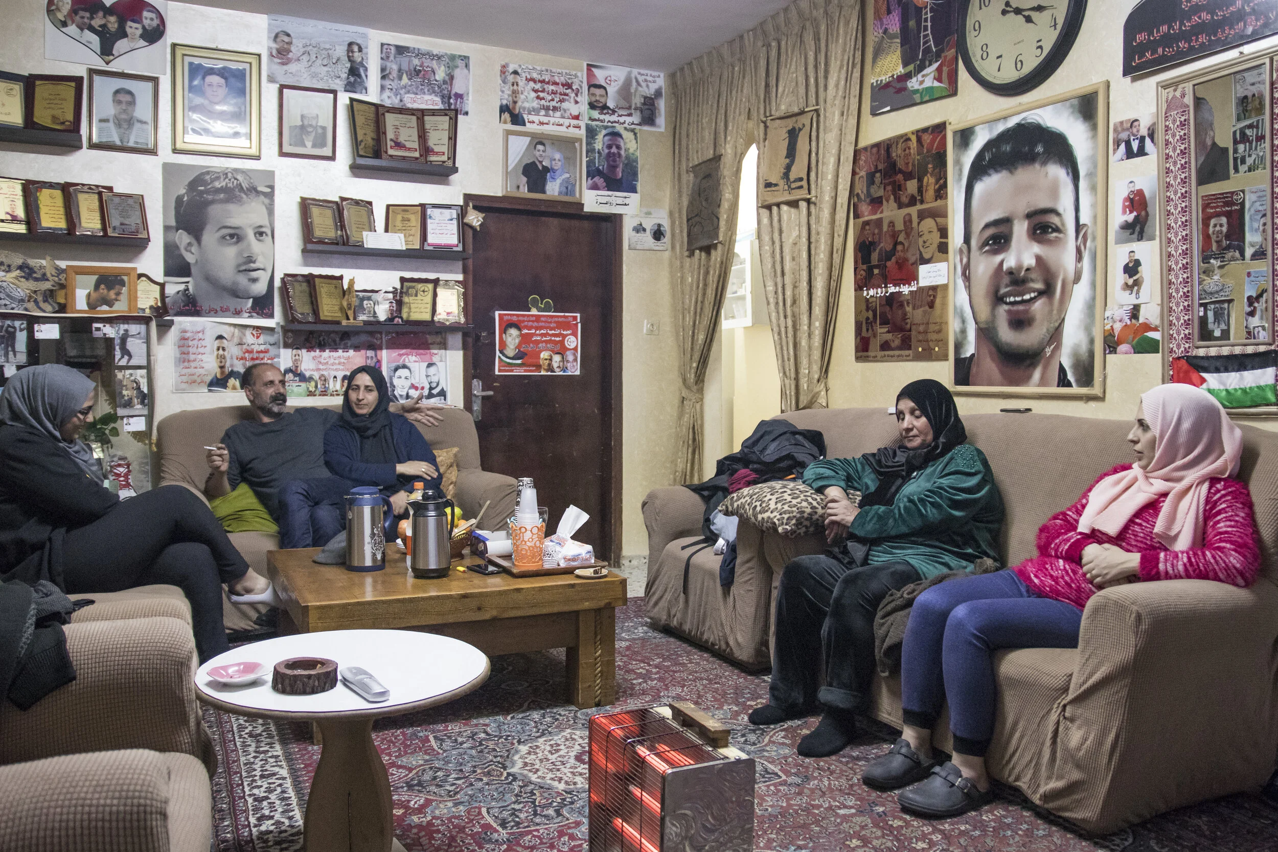 Najia’s house. Picture by Pablo Santiago for the book “A land with people”