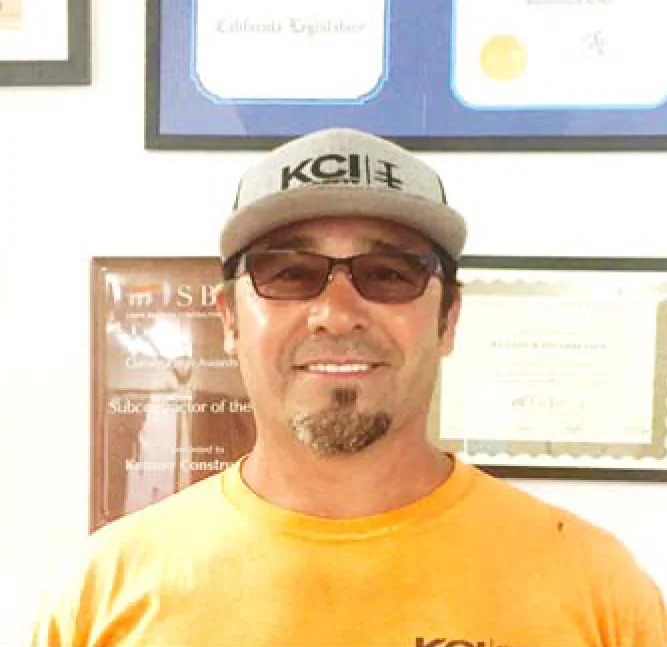 NACHO ORTIZ PROJECT FOREMAN Nacho has been with Kenney Construction, Inc. for 17 years. With a total of 32 years in the construction industry he prides himself on his strong skill set and knowledge in foundations.