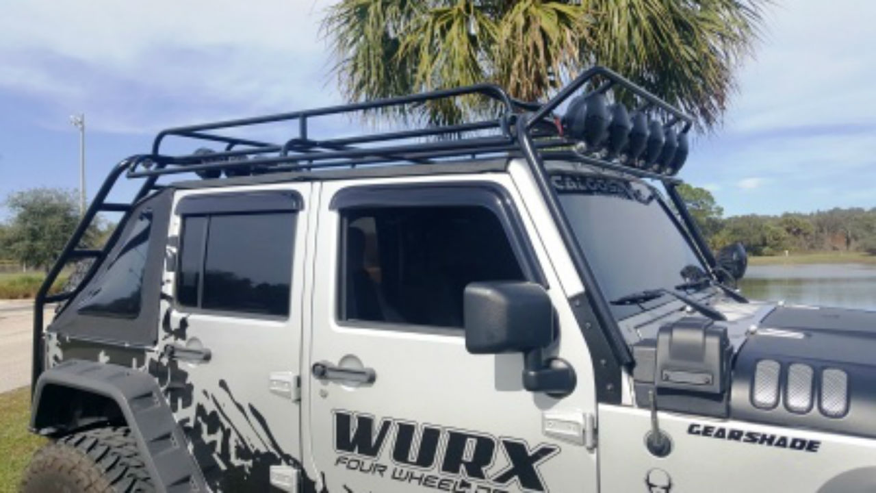 Jeep Wrangler JK Offroad Challenge Roof Rack — Voyager Racks