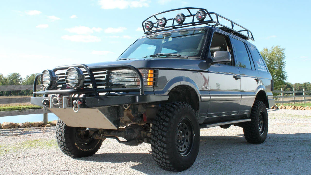 Land Rover Range Rover P38 Offroad Challenge Edition Roof Rack — Voyager Racks
