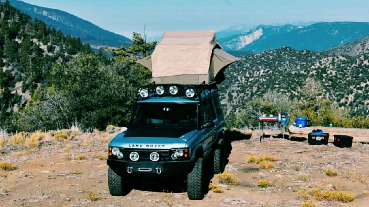 Land Rover Discovery Series 2 Overland Package Voyager Roof Rack and