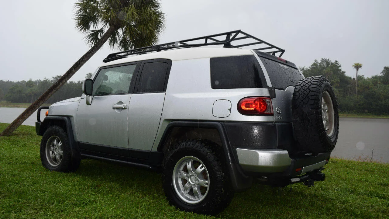 Toyota FJ Cruiser Standard Voyager Roof Rack — Voyager Racks
