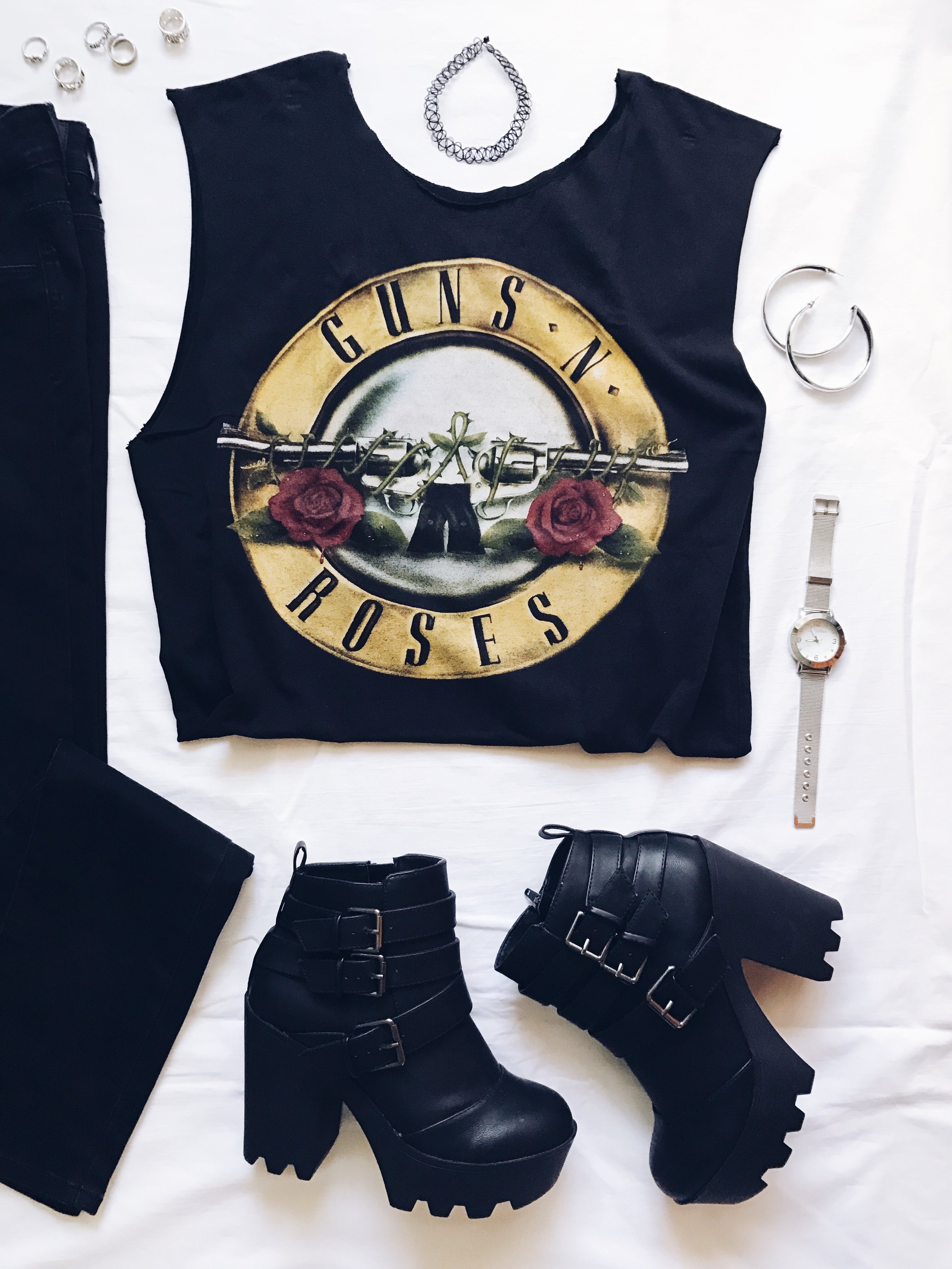 4 Ways To Style And Wear A Band T Shirt Blog Arockchicklife By Nicole A Rock Chick Life By Nicole Blog