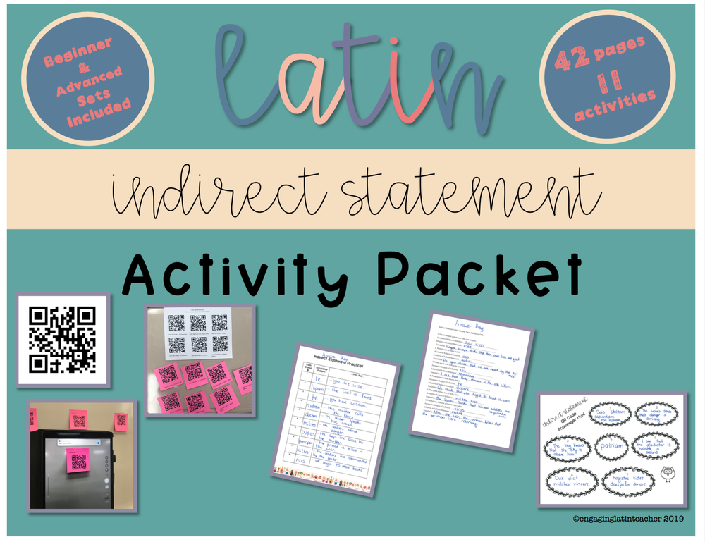 Teaching Latin Indirect Statement Amy Skillicorn