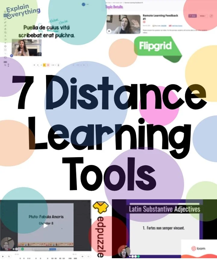 7 Latin Distance Learning Tools