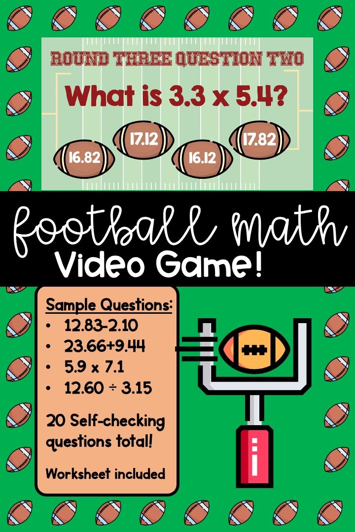 football math problems