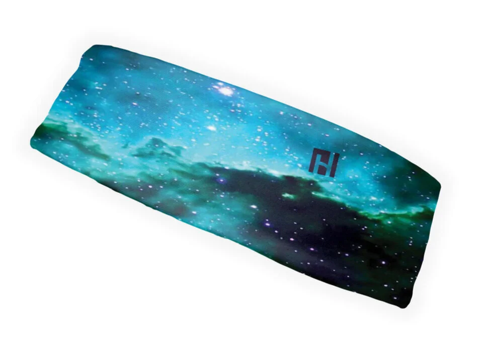 Out of this World - Blue Headband - Summer Headband