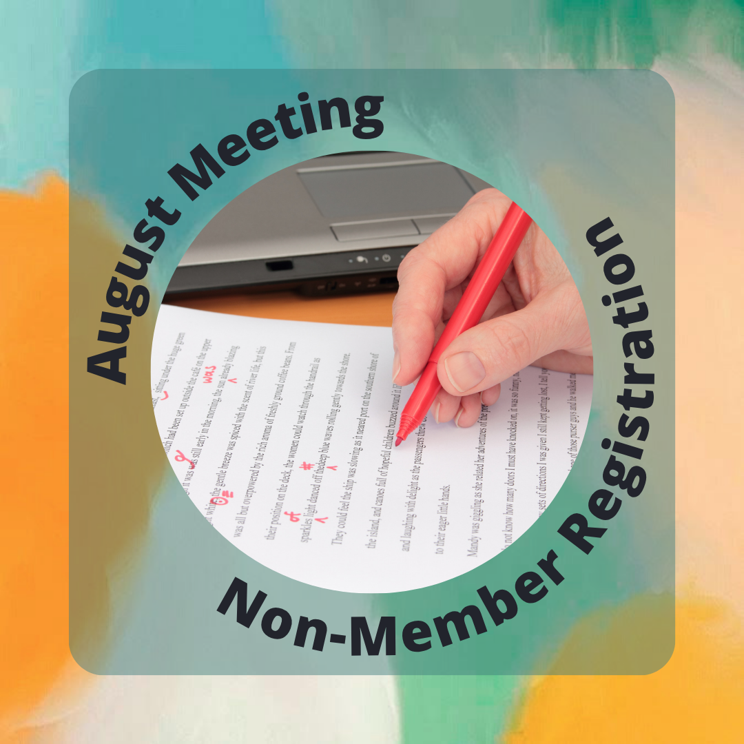 August Meeting Registration Non-Members