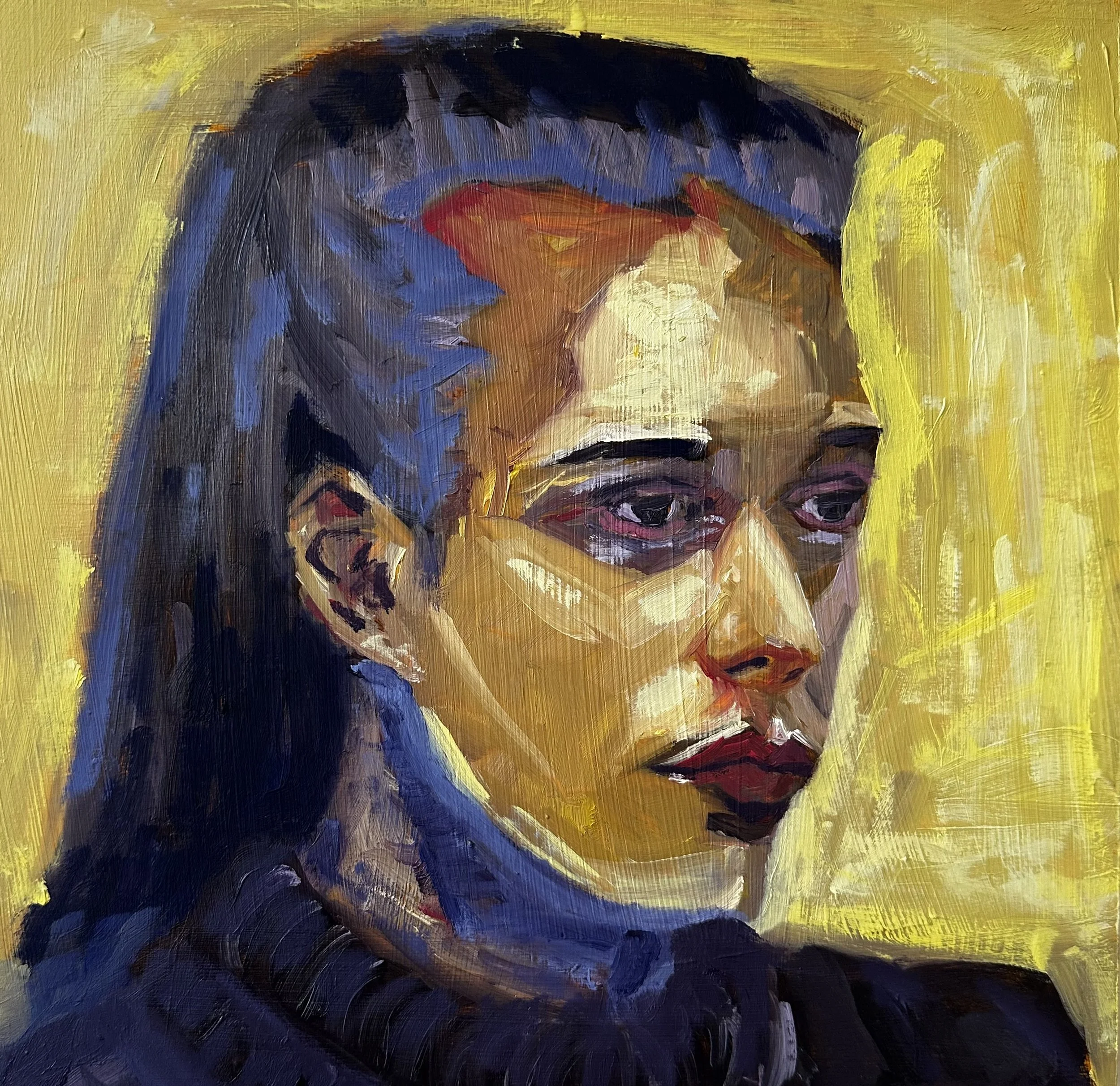 Woman in Purple - Felix King