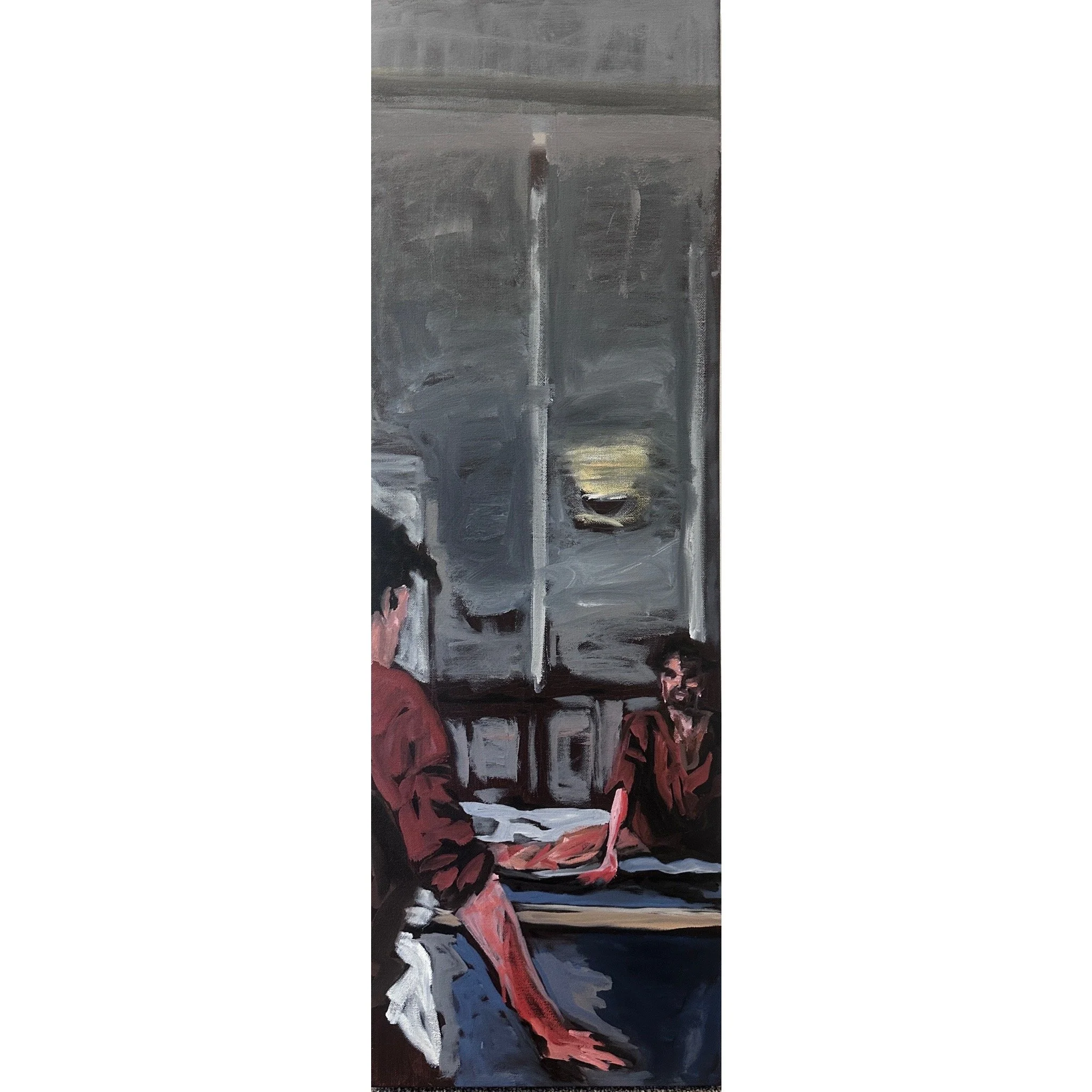 "Reflection of Male Dancer" by  Felix King