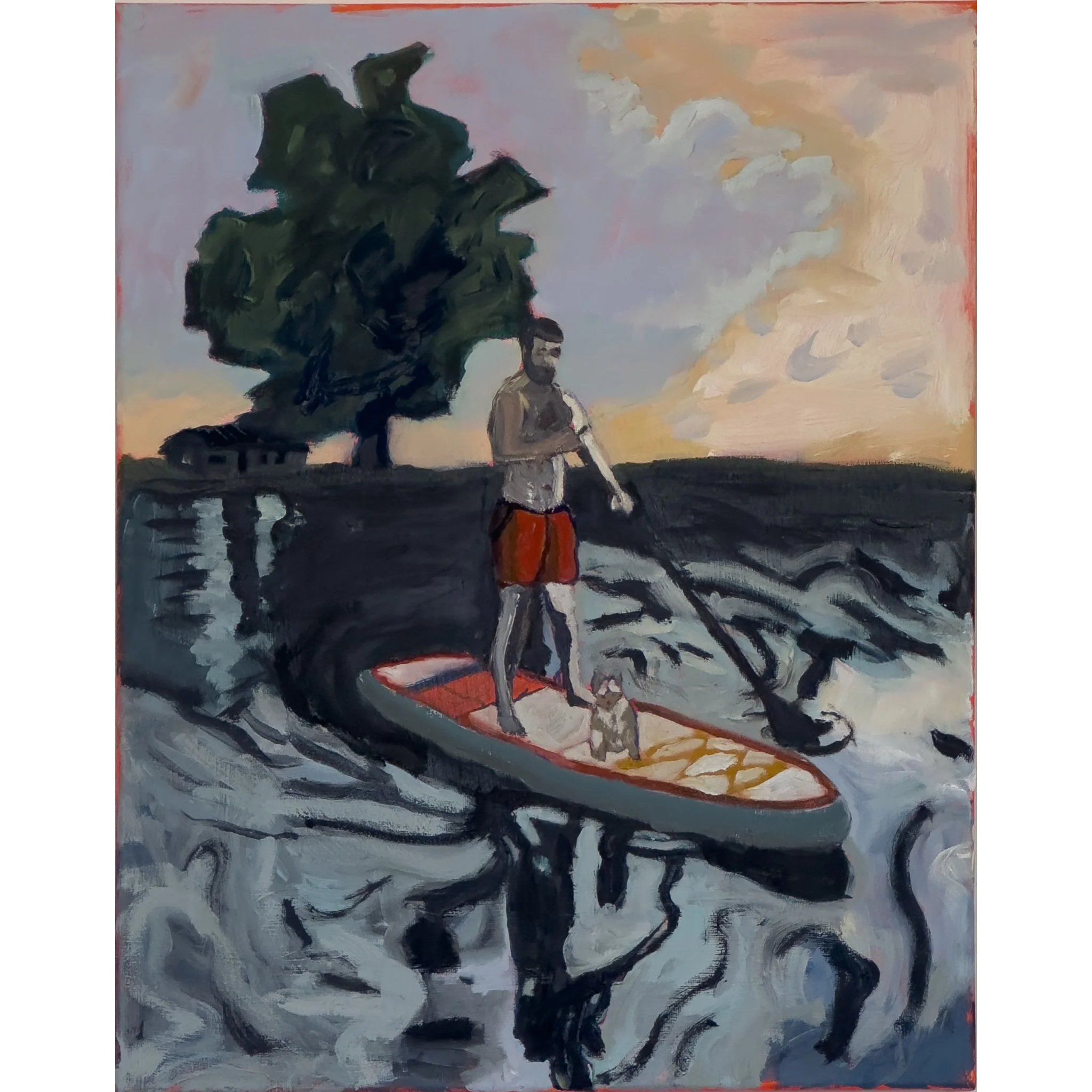 Paddle Boarding Chapman Lake - Felix King