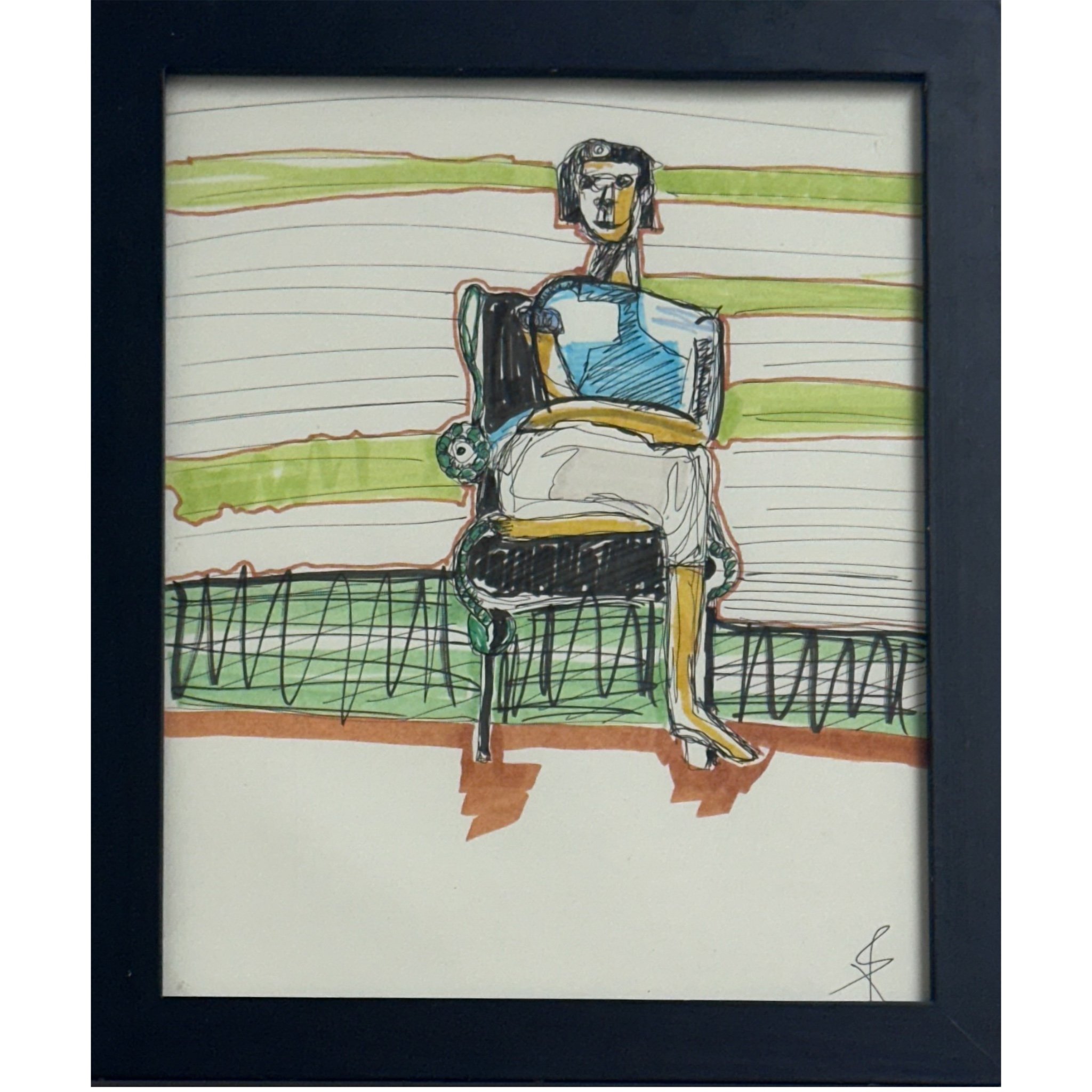 Women in Chair - Felix King