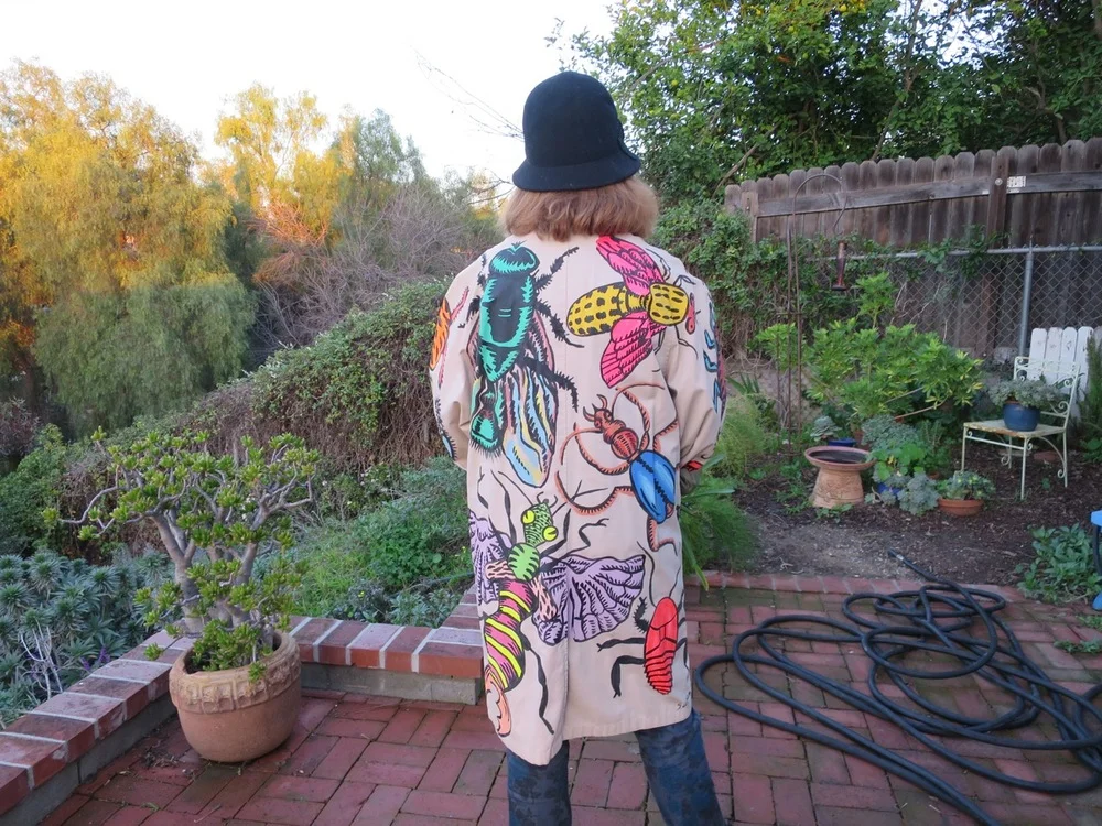 WHEN ART AND FASHION COLLIDE:  SUZAN PITT and THE PAINTED COAT