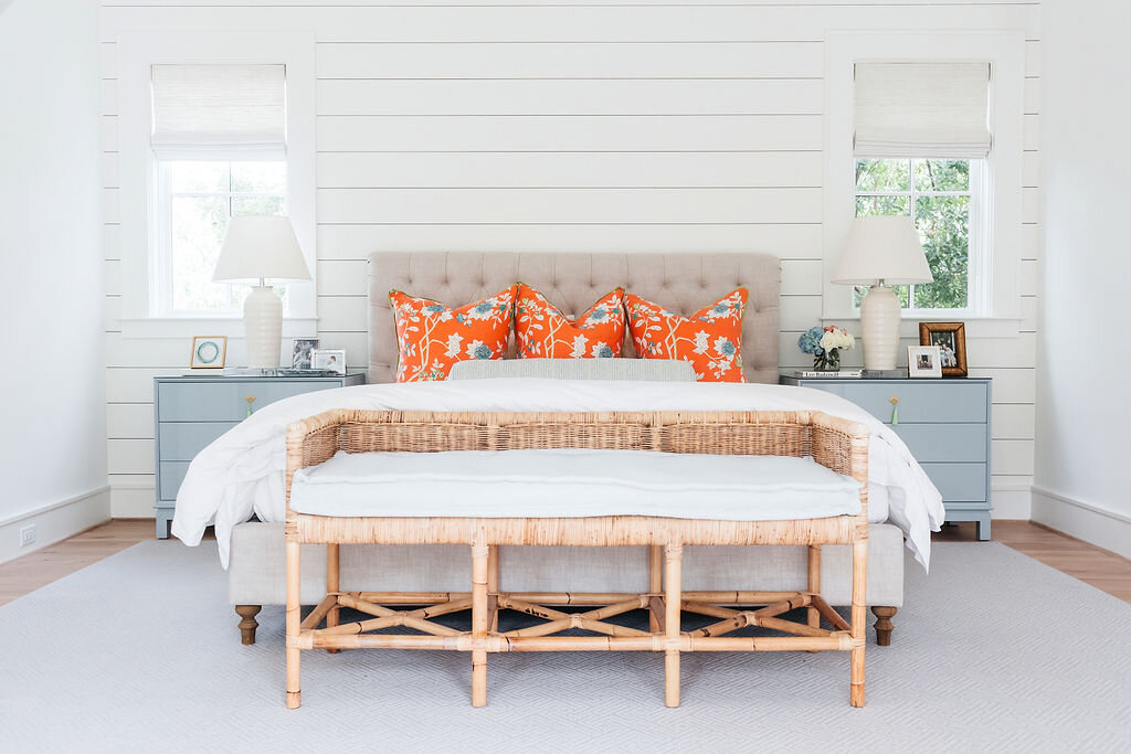 Master Bedroom with King Bed | Houston Interior Design Firm