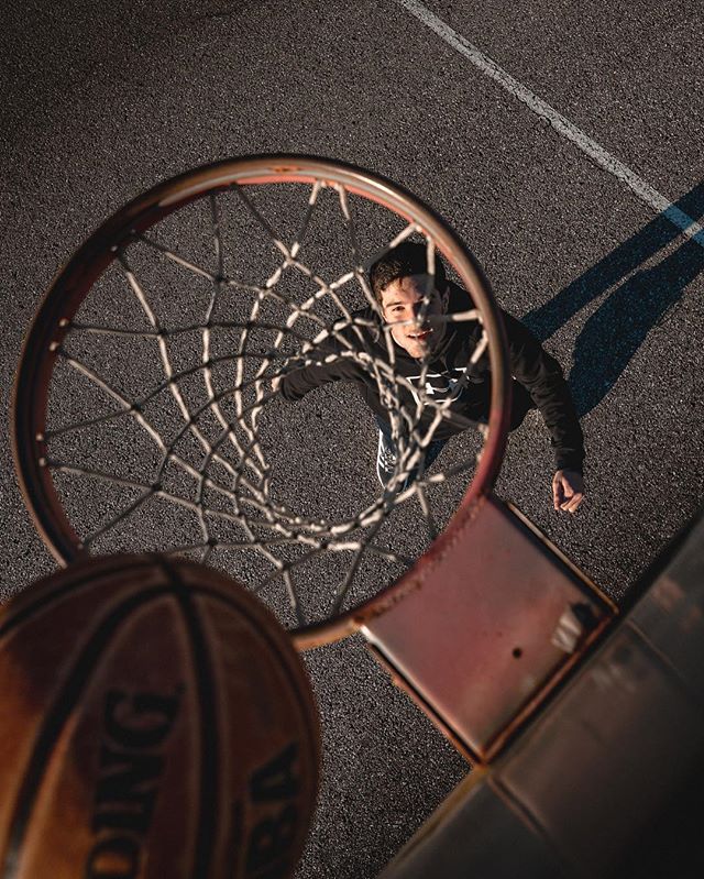 | Afternoon Ballin&rsquo; | Layups and long shadows.