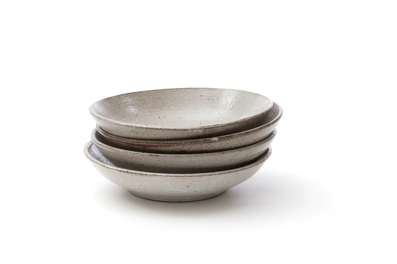 dark stoneware bowls