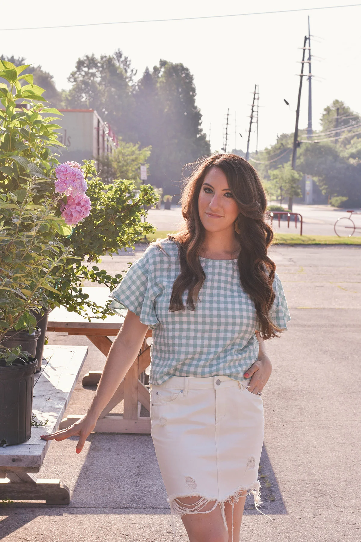 britt emery // lily & sparrow summer gingham